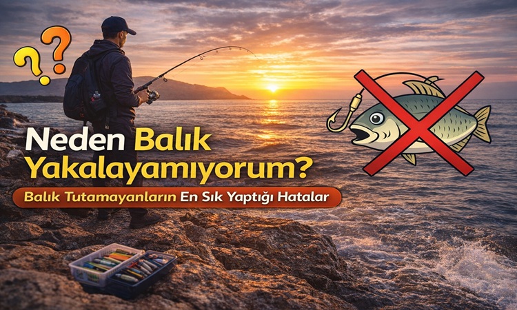 Neden Balık Yakalayamıyorum? Balık Tutamayanların En Sık Yaptığı 10 Hata
